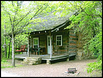 A Little Log Cabin in the Woods