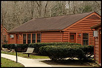 cabin rooms at Turkey Run State Park